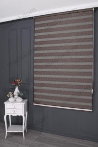 Светло Кафена Бамбус Зебра Завеса - Image 2