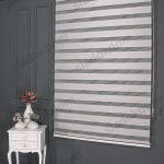 Светло Сива Бамбус Зебра Завеса