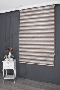 Светло Кафена Градиент Зебра Завеса - Image 2