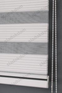 Бела со Плисе Зебра Завеса - Image 4