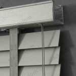 Сребрена Боја Дрвен Венецијанер 50MM