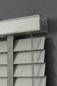 Сребрена Боја Дрвен Венецијанер 50MM