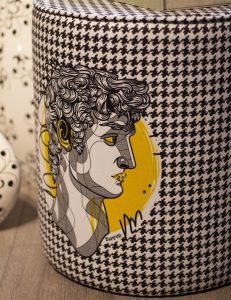 Луксузна табуретка PUF117 - Image 3