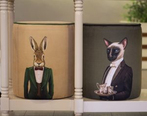 Луксузна табуретка PUF106 - Image 4