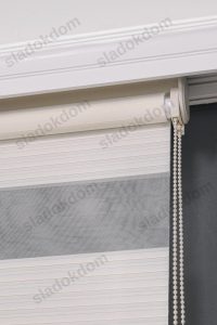 Екру Широко Плисе Зебра Завеса - Image 3