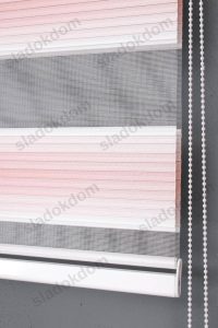 Розева Широко Со Плисе Зебра Завеса - Image 4