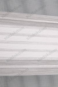 Бело Сиво Широко Со Плисе Зебра Завеса - Image 5