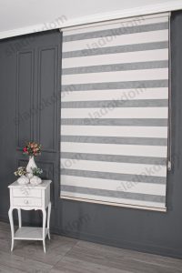 Екру Тесно Плисе Зебра Завеса