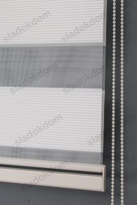 Екру Тесно Плисе Зебра Завеса - Image 4