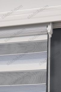 Плаво Тесно Плисе Зебра Завеса - Image 3