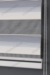 Плаво Тесно Плисе Зебра Завеса - Image 4