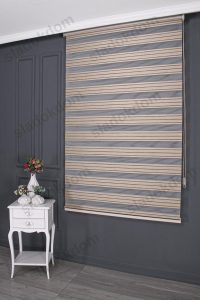 Беж Со Плисе Зебра Завеса