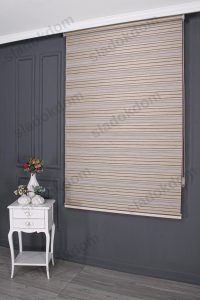 Беж Со Плисе Зебра Завеса - Image 2