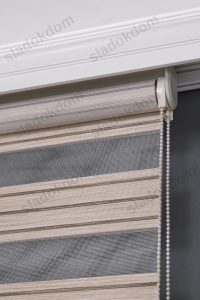 Беж Со Плисе Зебра Завеса - Image 3