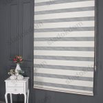 Крем Со Широки Линии Зебра Завеса