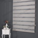 Крем Затемнувачка (BlackOut) Со Плисе Зебра Завеса