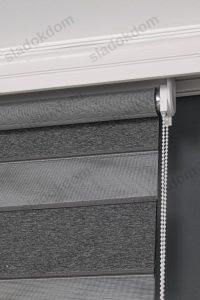 Црно Затемнувачко (BlackOut) Со Плисе Зебра Завеса - Image 3