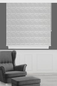 Сива Со Шеми Зебра Завеса - Image 2