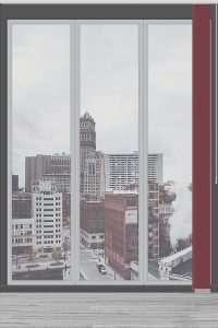 Бордо Вертикална Роло Завеса - Image 4