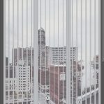 Светло Сиво Вертикална Роло Завеса