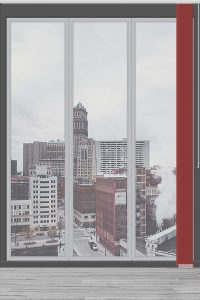 Црвена Вертикална Роло Завеса - Image 4