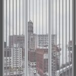 Темно Сива Вертикална Роло Завеса