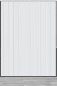 Бела Вертикална Роло Завеса - Image 3