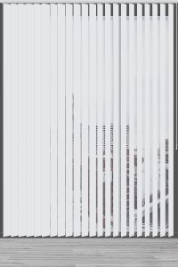 Бела Вертикална Роло Завеса - Image 2