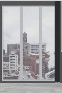 Црна Вертикална Роло Завеса - Image 4