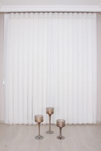 Млечна Бела  Вертикална Зебра Завеса - Image 2