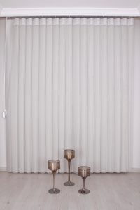 Крем  Вертикална Зебра Завеса - Image 2