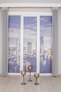 Светло Сиво Вертикална Зебра Завеса - Image 3