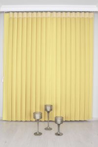 Жолта Вертикална Зебра Завеса - Image 2