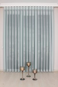 Светло Зелена Вертикална Зебра Завеса