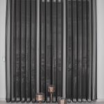 Пастелно Сиво Вертикална Зебра Завеса