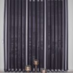 Чадено Сиво Вертикална Зебра Завеса