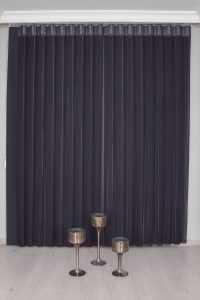 Чадено Сиво Вертикална Зебра Завеса - Image 2