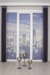 Чадено Сиво Вертикална Зебра Завеса - Image 3