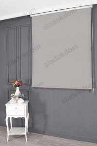 Сива Затемнувачко (Black Out) Роло Завеса - Image 2