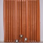 Портокалова Луксузна Вертикална Зебра Завеса