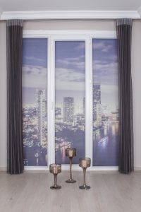 Антрацит Луксузна Вертикална Зебра Завеса - Image 3