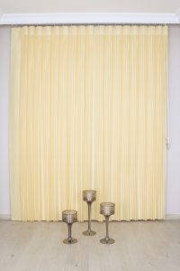 Жолта Луксузна Вертикална Зебра Завеса - Image 2