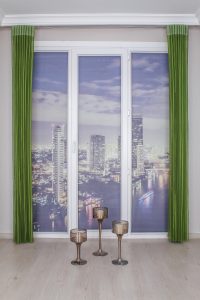 Зелена Луксузна Вертикална Зебра Завеса - Image 3