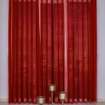 Светло Црвена Луксузна Вертикална Зебра Завеса