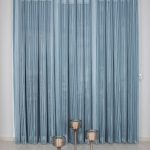 Светло Сина Луксузна Вертикална Зебра Завеса