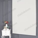 Сребреникава Млечна Бела Роло Завеса