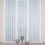 Светло Сина Вертикална Зебра Завеса