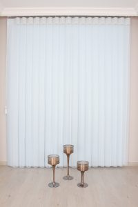 Светло Сина Вертикална Зебра Завеса - Image 2