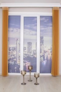 Портокалова Вертикална Зебра Завеса - Image 3