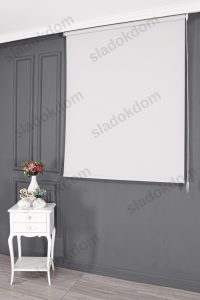 Млечна Бела Мат Роло Завеса - Image 2